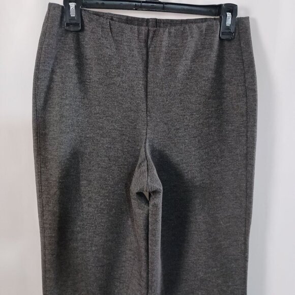 J. Jill Ponte Slim Leg Pants Gray Women’s Size S Stretch Comfort Trousers - Picture 5 of 8